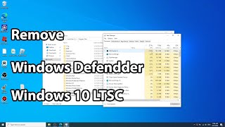 How Remove Windows Defender Windows 10 LTSC [upl. by Elfstan]