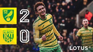 HIGHLIGHTS  Norwich City 20 West Bromwich Albion [upl. by Bigelow]