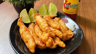 Tiritas de pescado estilo chilango para botana o negocio ✅ [upl. by Liv566]