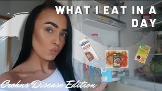 REALISTIC WHAT I EAT IN A DAY WITH CROHNS DISEASE  ELLIE ROBINSON [upl. by Lapides794]