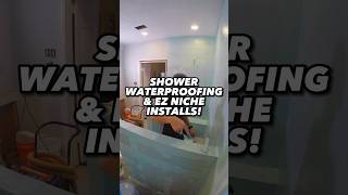 Project Update We are sticklers for waterproofing Mapeis AquaDefense keeps everything watertight [upl. by Hayley]