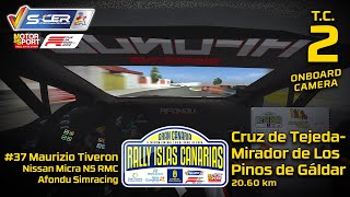 5° Rally Islas Canarias  SS2 quotCruz de Tejeda  Mirador de Los Pinos de Gáldarquot OBC  Stivi [upl. by Rusel]