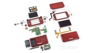 Nintendo 3DS XL 2015 Teardown [upl. by Soracco4]