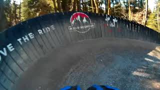 Bikepark Samerberg 2018  Abfahrt eines Anfängers  Ganze Strecke  Fully Rigid MTB [upl. by Brad]