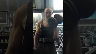 Felix McAlinden Curling 46lb Dumbbells x 7 13th November 2024 [upl. by Tolman206]