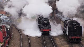 Great Central Railway  Winter Gala 2024 DBLM Steam [upl. by Peppi184]