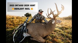 2023 Ontario Deer Hunt  Highlight Reel [upl. by Itnaihc]