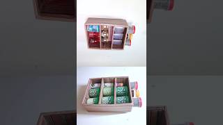 Spice Rack Idea From Cardboard Box diy diyspicecardboardrack cardboardorganizer shorts viral [upl. by Rich]