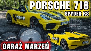 Posche 718 Spyder RS  Garaż Marzeń [upl. by Avehstab]