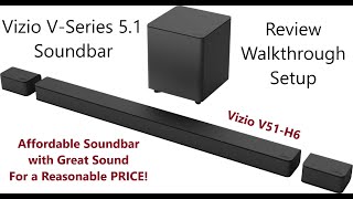 Vizio VSeries 51 Soundbar  Review  Walkthrough  Setup  Dec 2020 [upl. by Louanna]