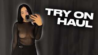 4K Transparent Try On Haul  Get Ready With Evi 2024 [upl. by Glarum]