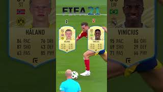 Haaland vs Vini JR in FIFA OMG😱🔥 [upl. by Noseyt577]