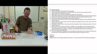 A Level Biology Required practical 4 Membranes  Practical demo [upl. by Charlie]