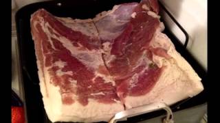 Homemade Bacon How I Do It  How You Can Do It Too [upl. by Thetos]