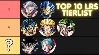 9TH ANNIVERSARY UPDATE TOP 10 LRS IN DOKKAN BATTLE TIERLIST DBZ DOKKAN BATTLE [upl. by Hatti556]