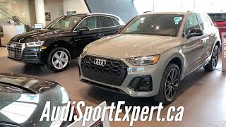 2021 Audi Q5 vs 2020 Audi Q5 side by side [upl. by Janice]