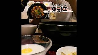 【Chinese Food in Tokyo Japan】Enjoying Authentic Sichuan Hot Pot Mapo Tofu  Lunch at Toho Kou 東方紅 [upl. by Telracs]