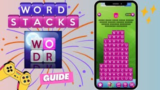 Word Stacks Daily Puzzle November 11 2024 [upl. by Odrude]