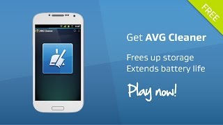 Introducing AVG Cleaner for Android  Free Up Storage amp Save Battery Life [upl. by Oyr]