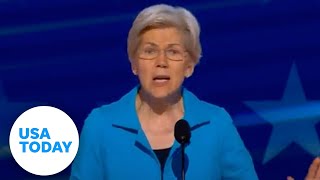 Full speech Sen Elizabeth Warren speaks at 2024 DNC  USA TODAY [upl. by Francisca184]