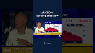 Lyft CEO on keeping prices low [upl. by Rotsen270]