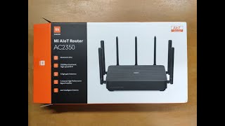 Unboxing y primeras impresiones Router Xiaomi Mi AIoT AC2350 [upl. by Lorens523]