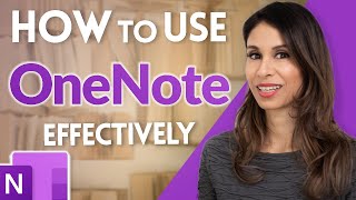 How to Use OneNote Effectively Stay organized with little effort [upl. by Lednyc]