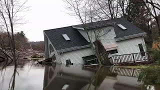 State of emergency remains in effect in flooded Bracebridge [upl. by Paxon]