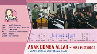 Anak Domba Allah Misa Pustardos  Lagu Ordinarium Malam Natal  Vox Humilis  C Pustardos [upl. by Virg528]