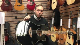 Yamaha APX600 Guitar Review  Rimmers Music [upl. by Landsman]