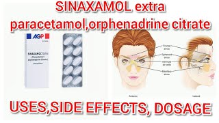 Sinaxamol extra tablet uses in urdu  Paracetamol tablets uses in urdu [upl. by Xxam554]