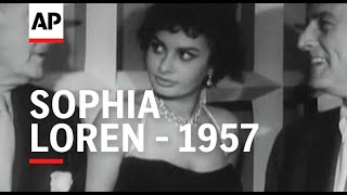 Sophia Loren  1957  The Archivist Presents  447 [upl. by Vashtia]