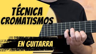 HAZ CROMATISMOS guitar guitarra guitarlesson [upl. by Iand]