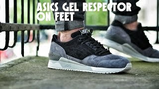 Asics Gel Respector On Feet Video [upl. by Ramsey]