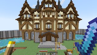 LIVE XXL HAUS BAUEN auf der YOUTUBER INSEL 3 [upl. by Lem]