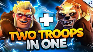 NEW HEALING TROOP A DRUID and a BEAR Combined  Clash of Clans June Update Sneak Peek 2 [upl. by Hairahs]