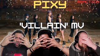 PIXY  Villain MV  StayingOffTopic Reactions [upl. by Dnomayd]