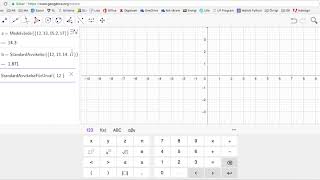 Statistik geogebra [upl. by Arriet]