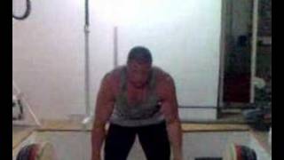 Wildauer MartinDEADLIFT RAW 3x340kg 19y [upl. by Eerdua]