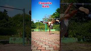 Capoeira kick tutorial capoeira trainingshorts shortsfeed shorts [upl. by Drusus729]