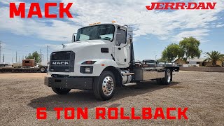 2023 Mack 6 Ton Tow Truck  JerrDan Rollback [upl. by Sidoeht]