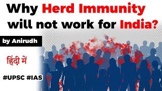 How HERD IMMUNITY works Why Herd Immunity will not work for India Current Affairs 2020 UPSC2020 [upl. by Rustice]