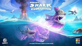 TOP 10 STRONGEST SHARKS in HUNGRY SHARK SERIES  Hungry Shark Evolution vs Hungry Shark World [upl. by Tarrant420]