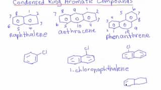 130 Polycyclic Aromatic Compounds Naphthalene Anthracene amp Phenanthrene [upl. by Vassaux]