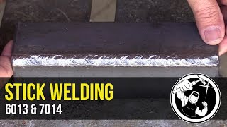 Learning to Weld with 6013 and 7014 Electrodes [upl. by Leicester]