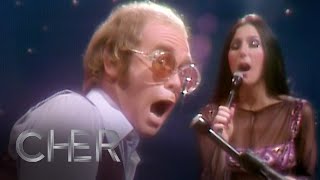 Cher  Bennie And The Jets with Elton John The Cher Show 02121975 [upl. by Nylirret248]