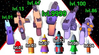 Merge The Ammo Merge Run Game Level Up Gun And Bullet 3D Gameplay  Updated Game 2024 [upl. by Raddie]