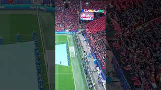 Albania national anthem  vs Italy [upl. by Durrell]