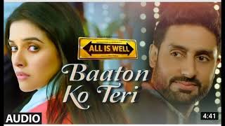 AUDIO Baaton ko Teri Abhshekh bachhan Full song jk mexer [upl. by Ydnil]