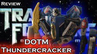 Transformers DOTM Thundercracker Review [upl. by Einial]